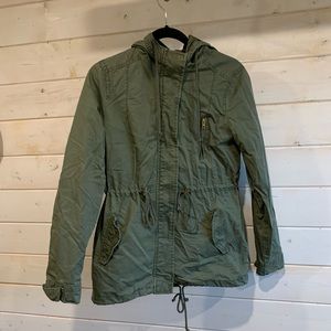 Streetwear Society | Olive Green Cargo Jacket
